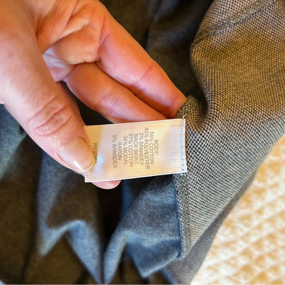 Plaid Flannel Shift Dress - Picture 8 of 8
